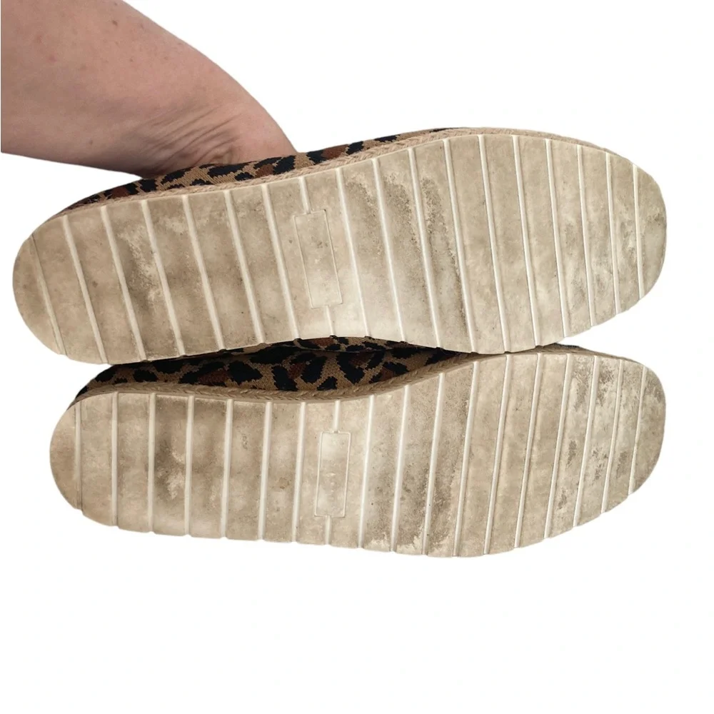 Kelly & Katie Cheetah‎ Print Espadrille Flats